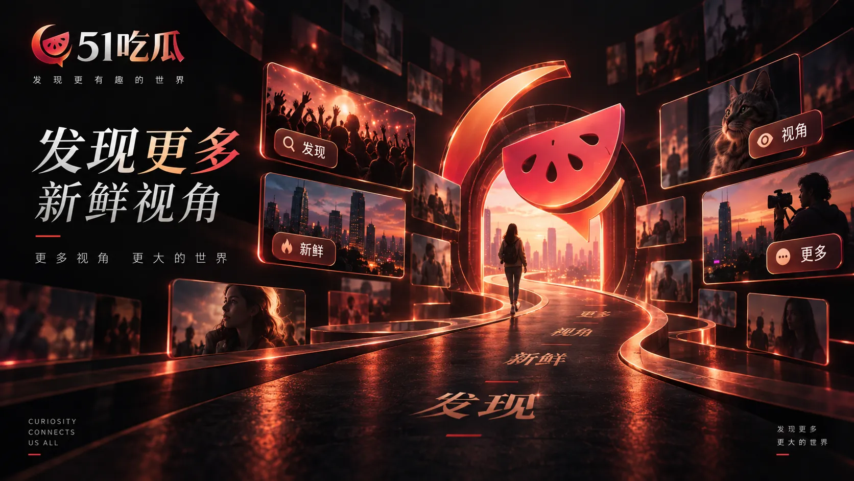 公共场所中的摄影设备与人群